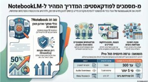 יצירת פודקאסטים עם נוטבוק של גוגל