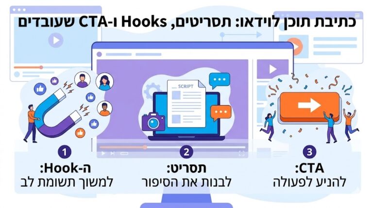 כתיבת תסריטים ותוכן וידאו
