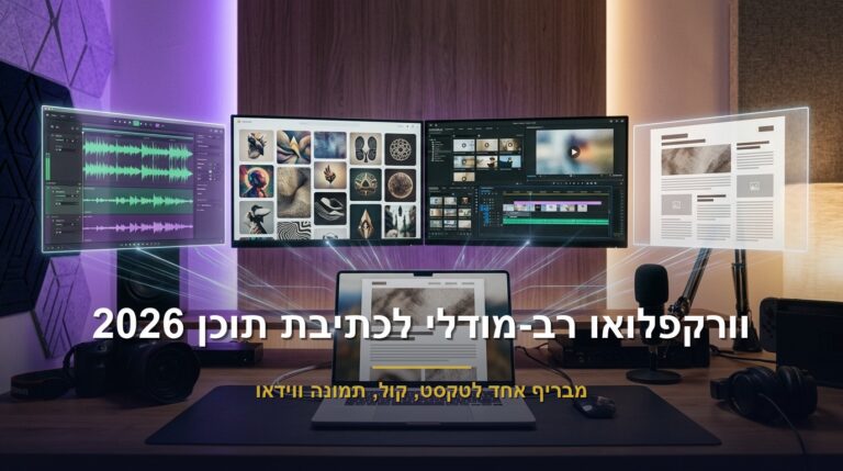 וורקפלואו רב-מודלי לכתיבת תוכן